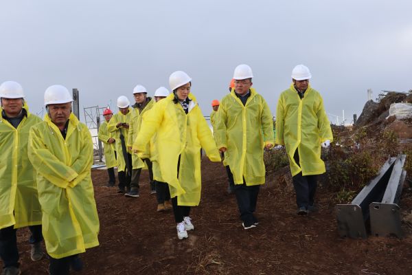 市政府领导深入云县对大朝山西林业光伏发电项目建设情况开展调研